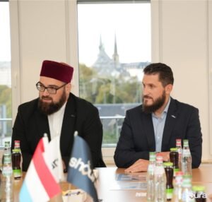 Visite du cheikh Abullah bin Ibrahim al-Sada au siège - 11