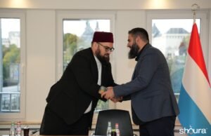 Visite du cheikh Abullah bin Ibrahim al-Sada au siège - 13