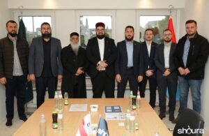 Visite du cheikh Abullah bin Ibrahim al-Sada au siège - 19