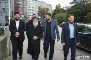 Visite du cheikh Abullah bin Ibrahim al-Sada au siège - 22