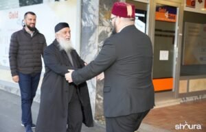 Visite du cheikh Abullah bin Ibrahim al-Sada au siège - 5