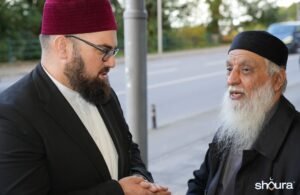 Visite du cheikh Abullah bin Ibrahim al-Sada au siège - 7