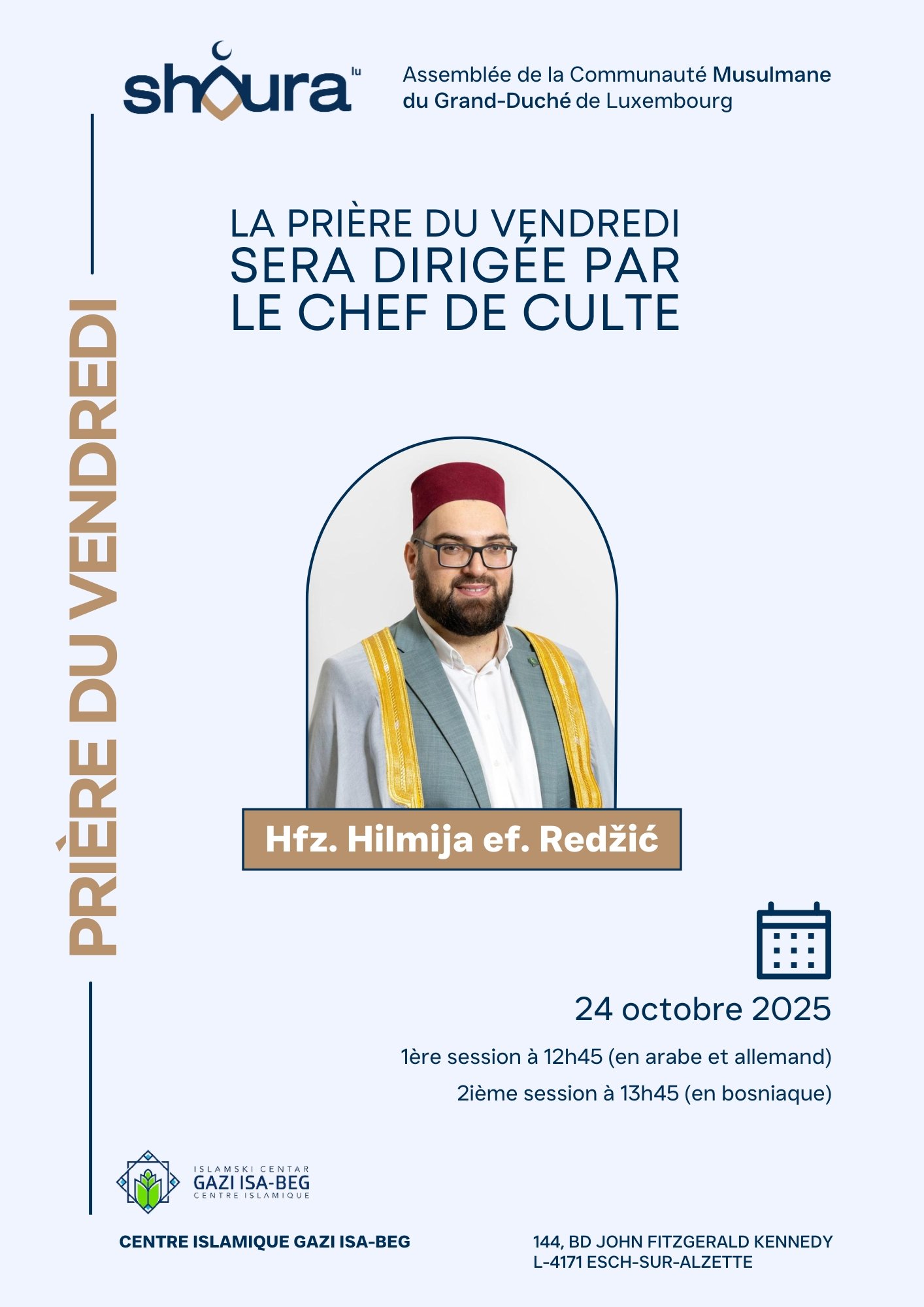 Prêche (khoutba) central