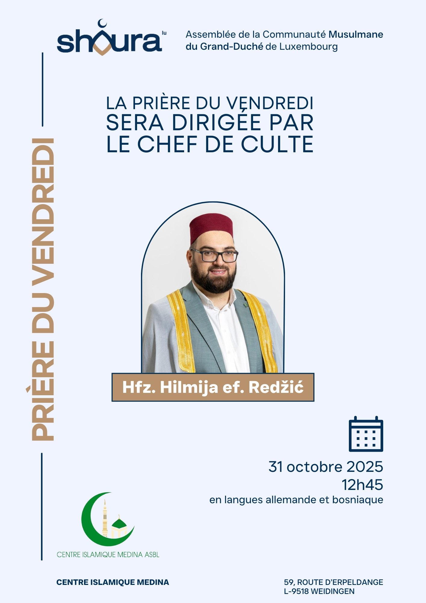 Khoutba (prêche) central