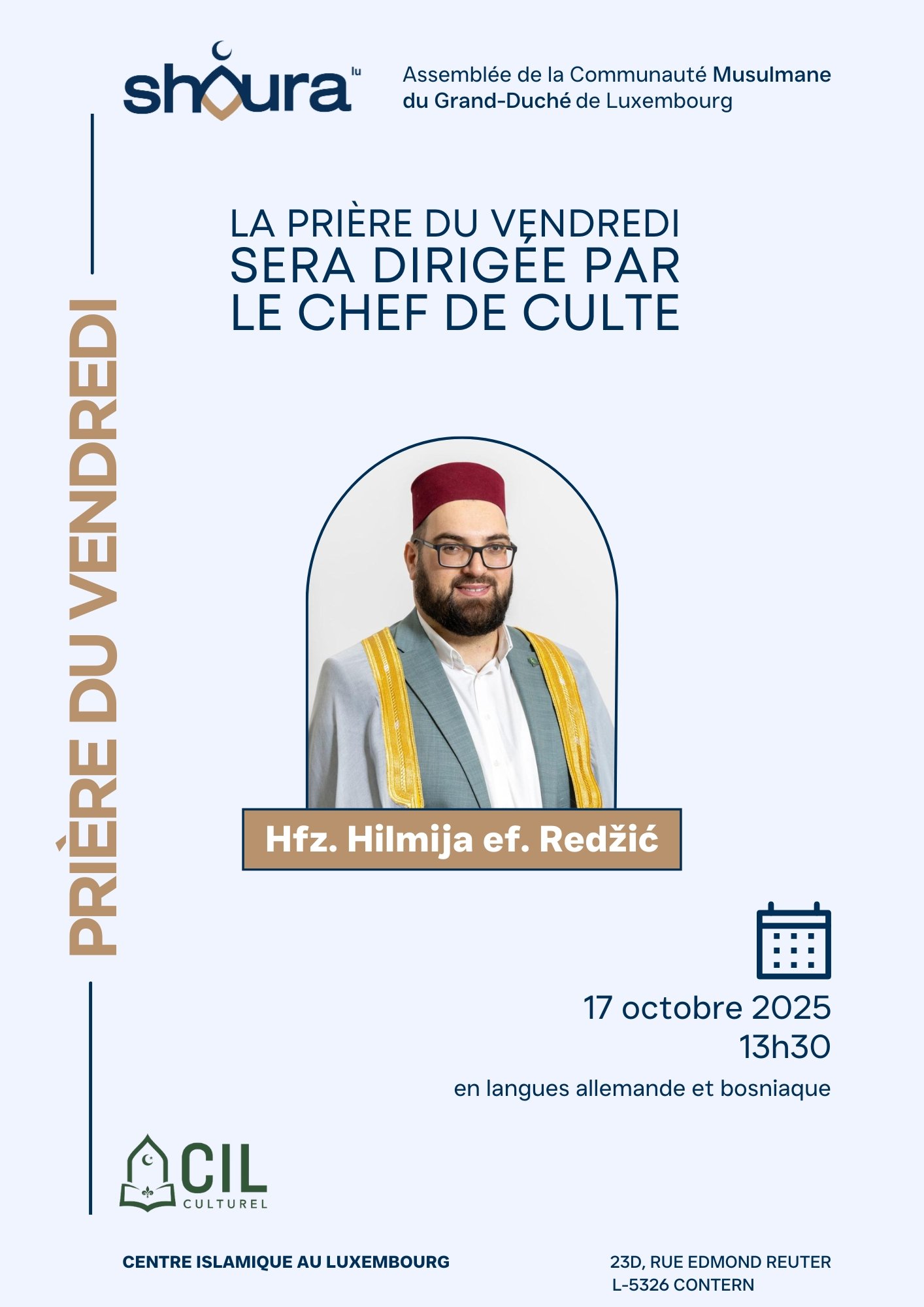 Prêche (khoutba) central