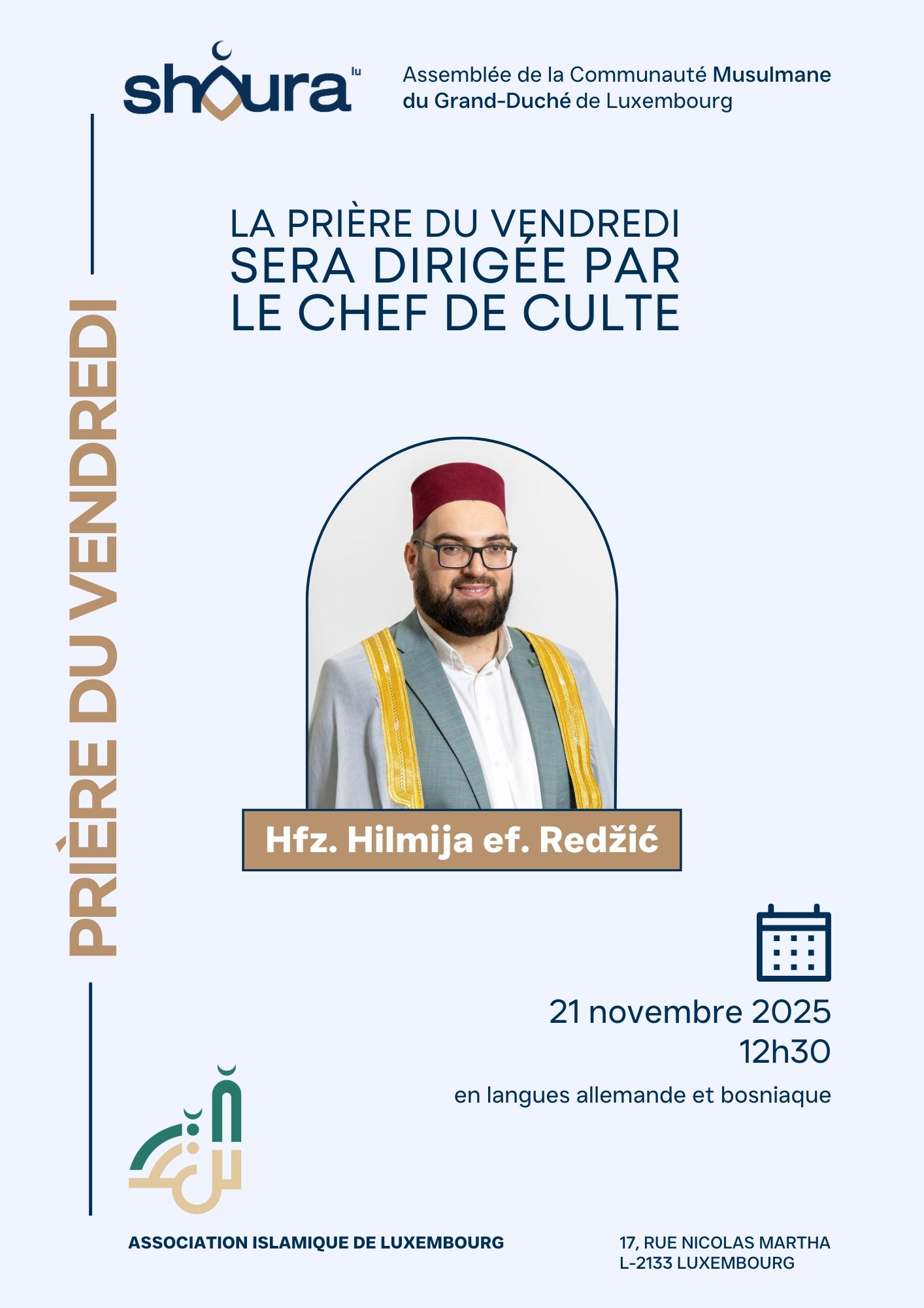 Prêche (khoutba) central