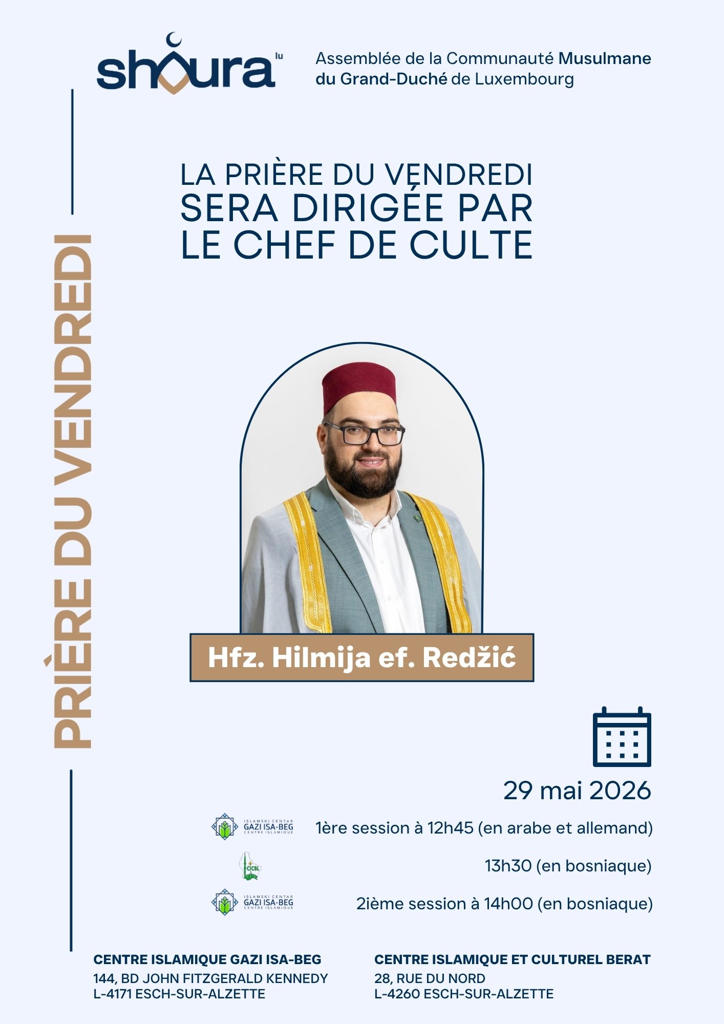 Prêche (khoutba) central